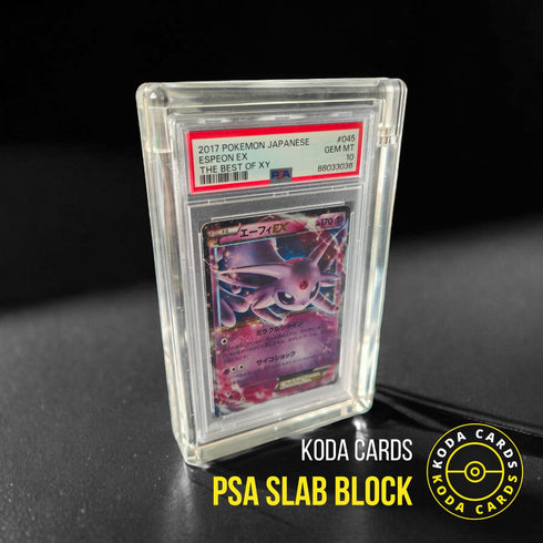 PSA Slab Display Block - Koda Cards